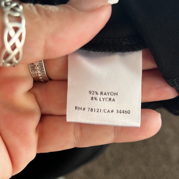 Eileen Fisher short sleeve tunic top - Picture 5 of 6